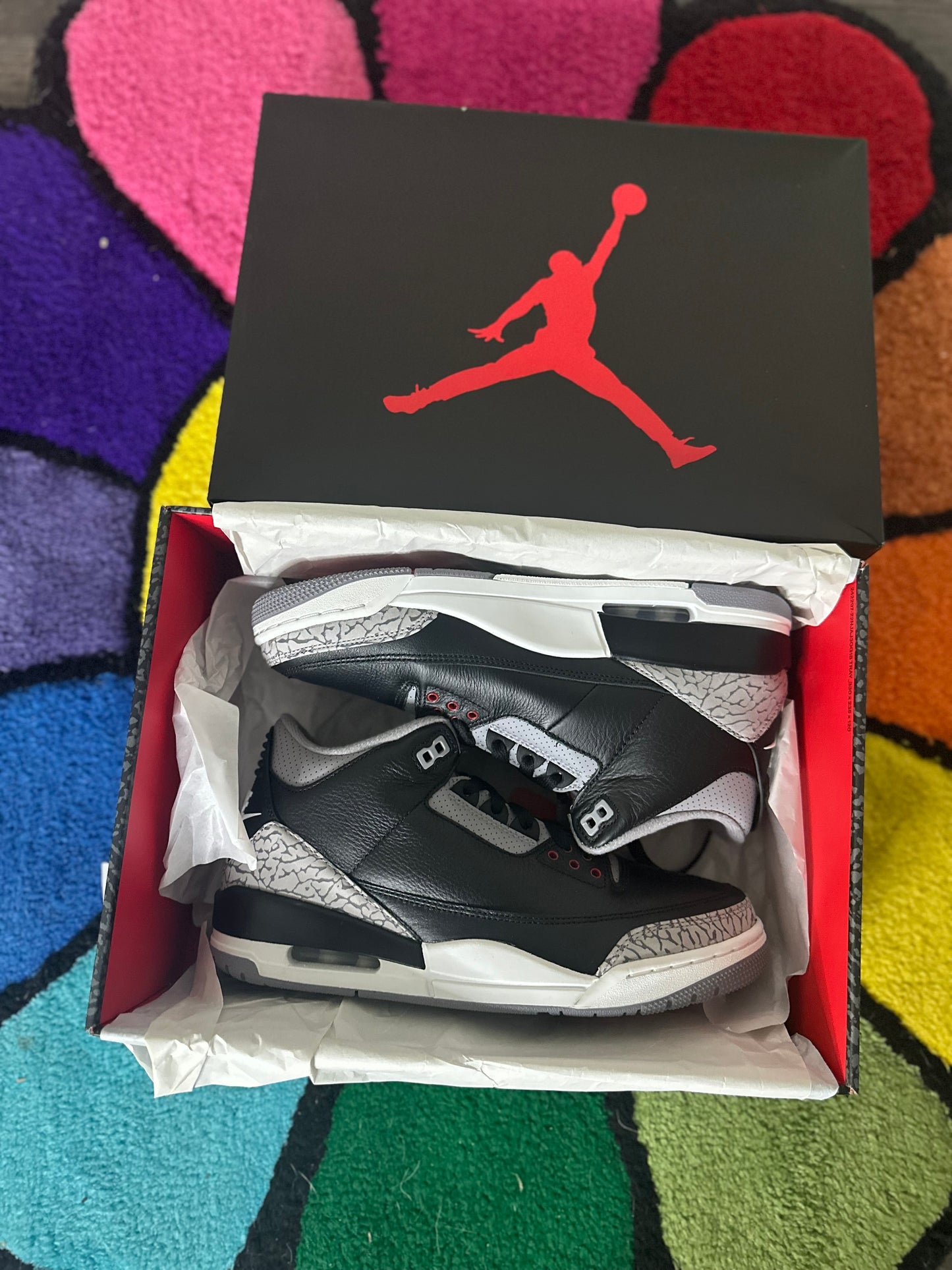 Jordan 3 Retro OG “Black Cement” (2024)