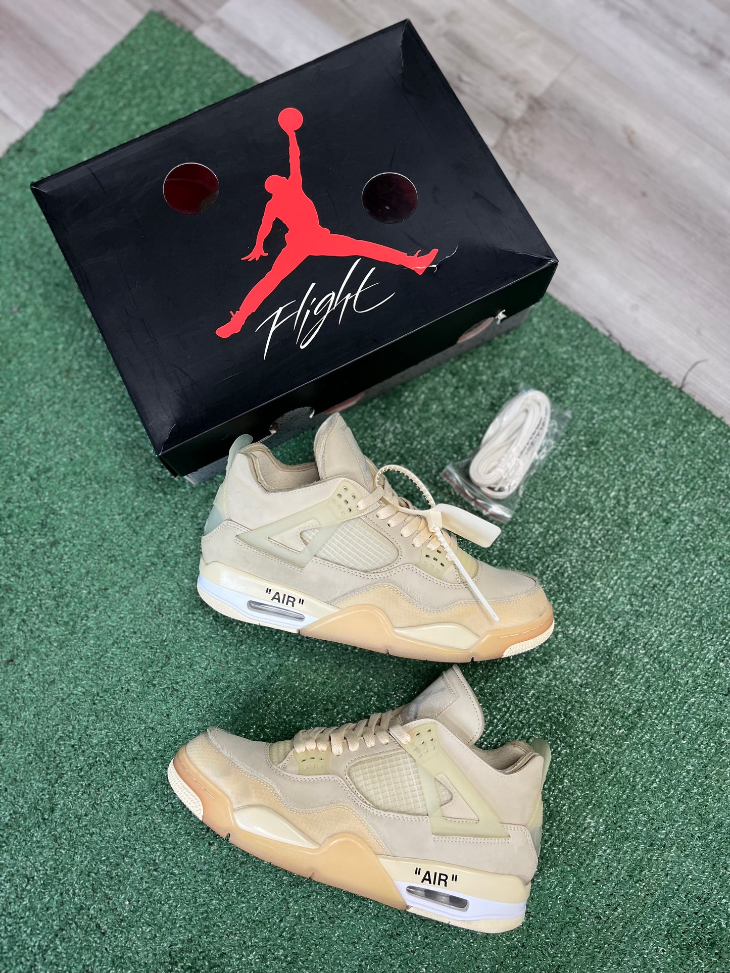 Jordan 4 Retro “Off-White Sail”