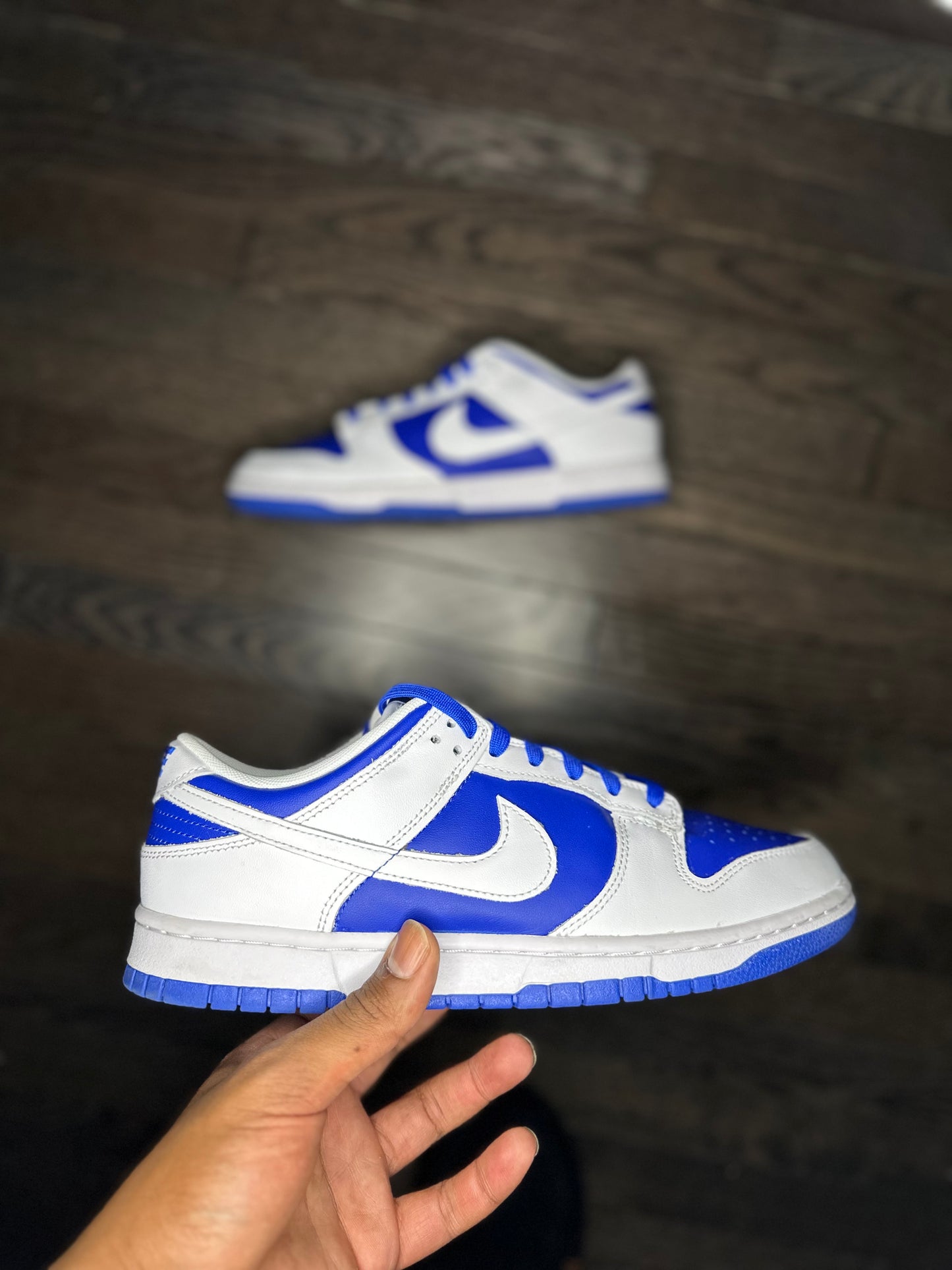 Nike Dunk Low “Racer Blue White”