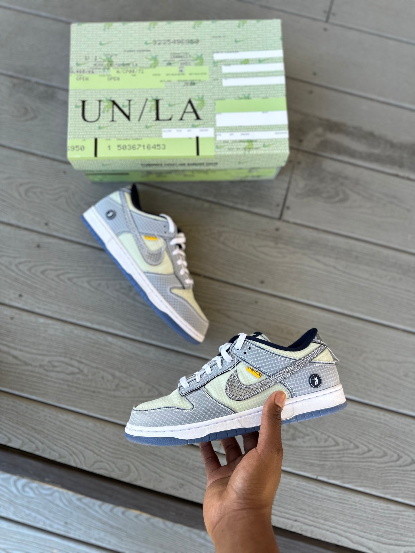 Union LA x Dunk Low “Passport Pack Pistachio”