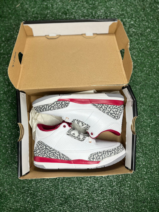 Air Jordan 3 Retro (PS) “Cardinal Red”