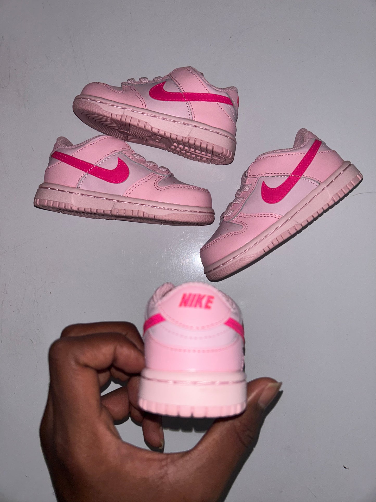 Dunk Low “Triple Pink” (TD)