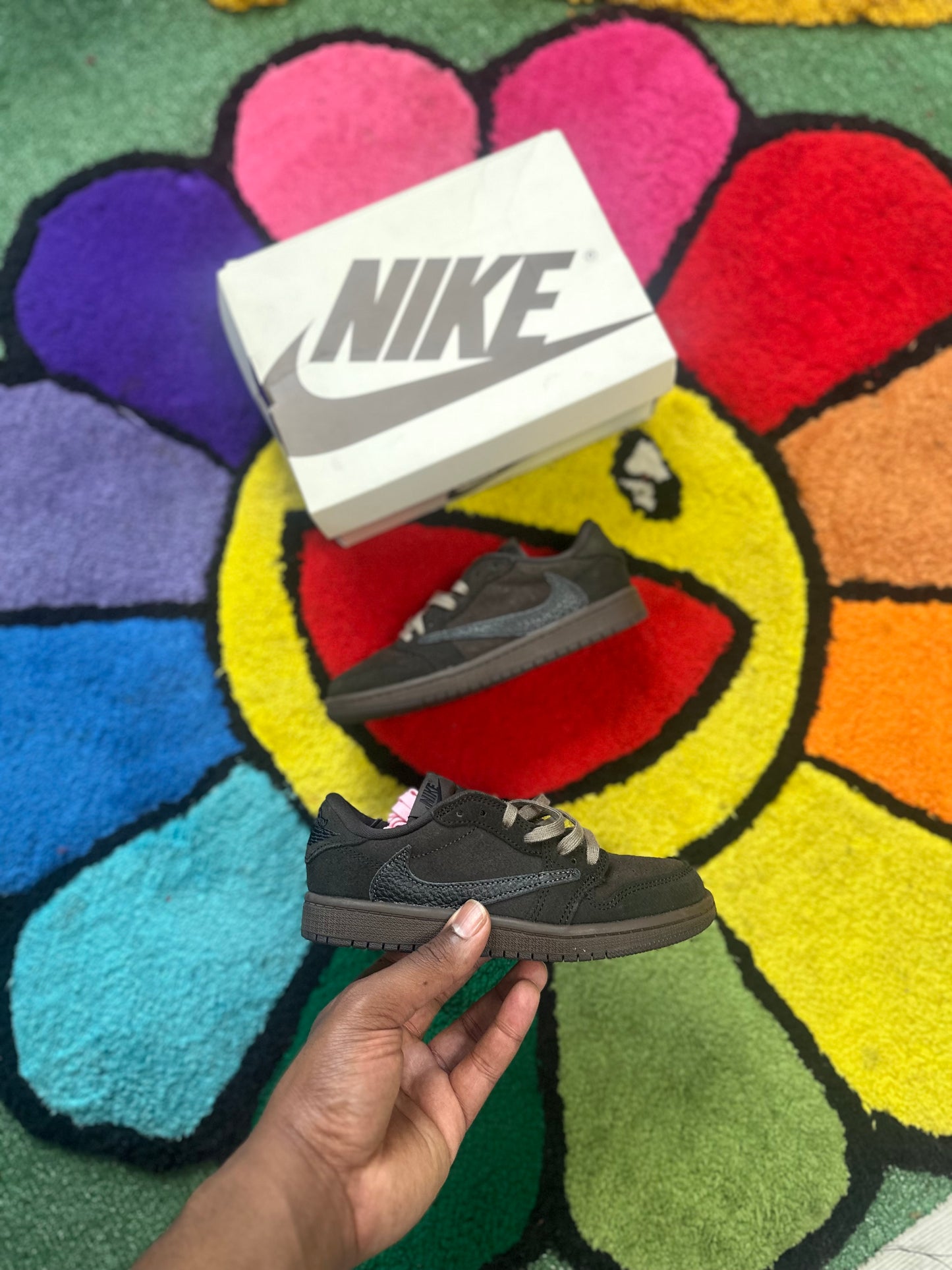 Travis Scott X Air Jordan 1 Retro Low “Velvet Brown”