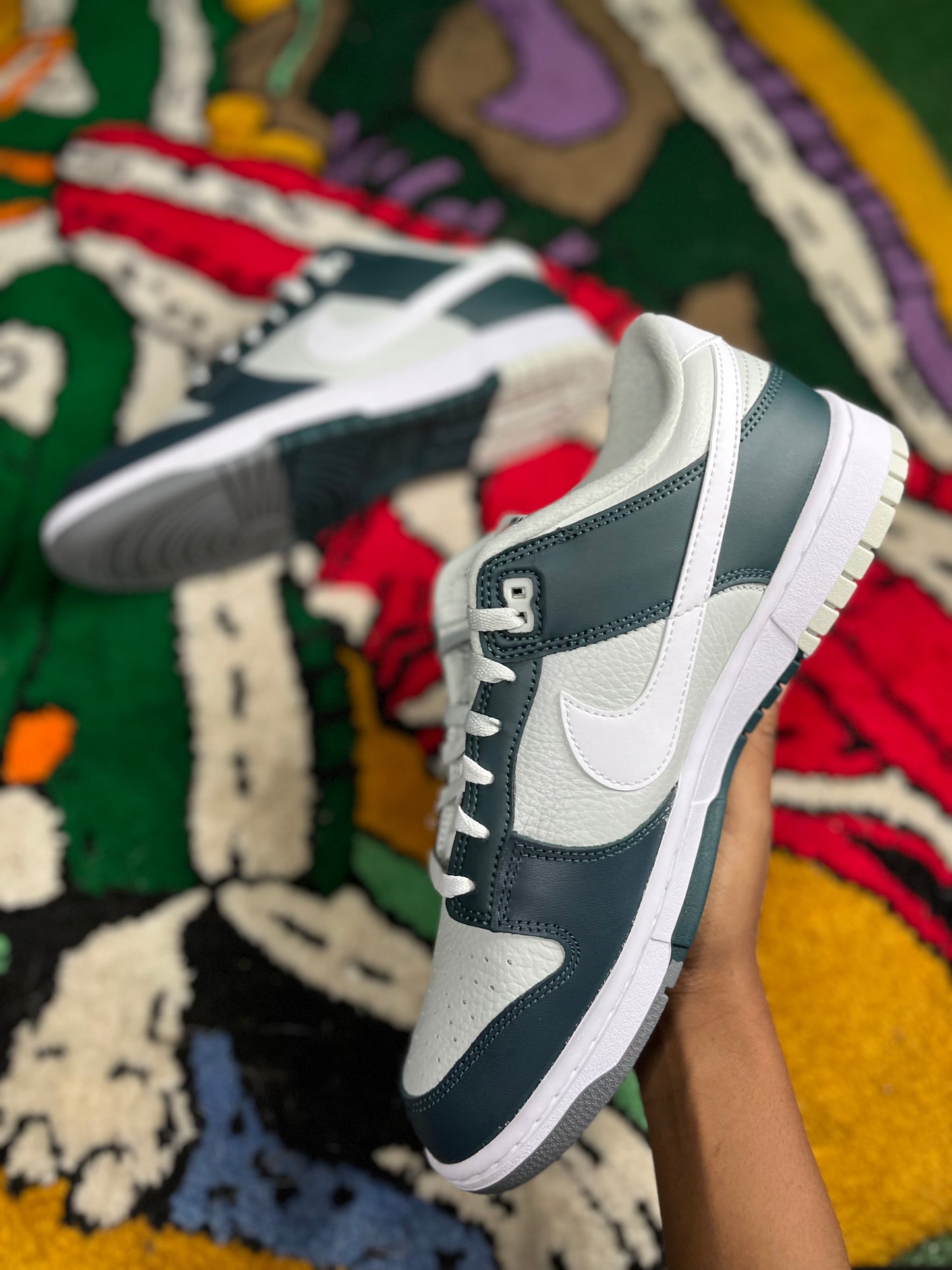 Nike Dunk Low Premium 
“Split-Deep Jungle”