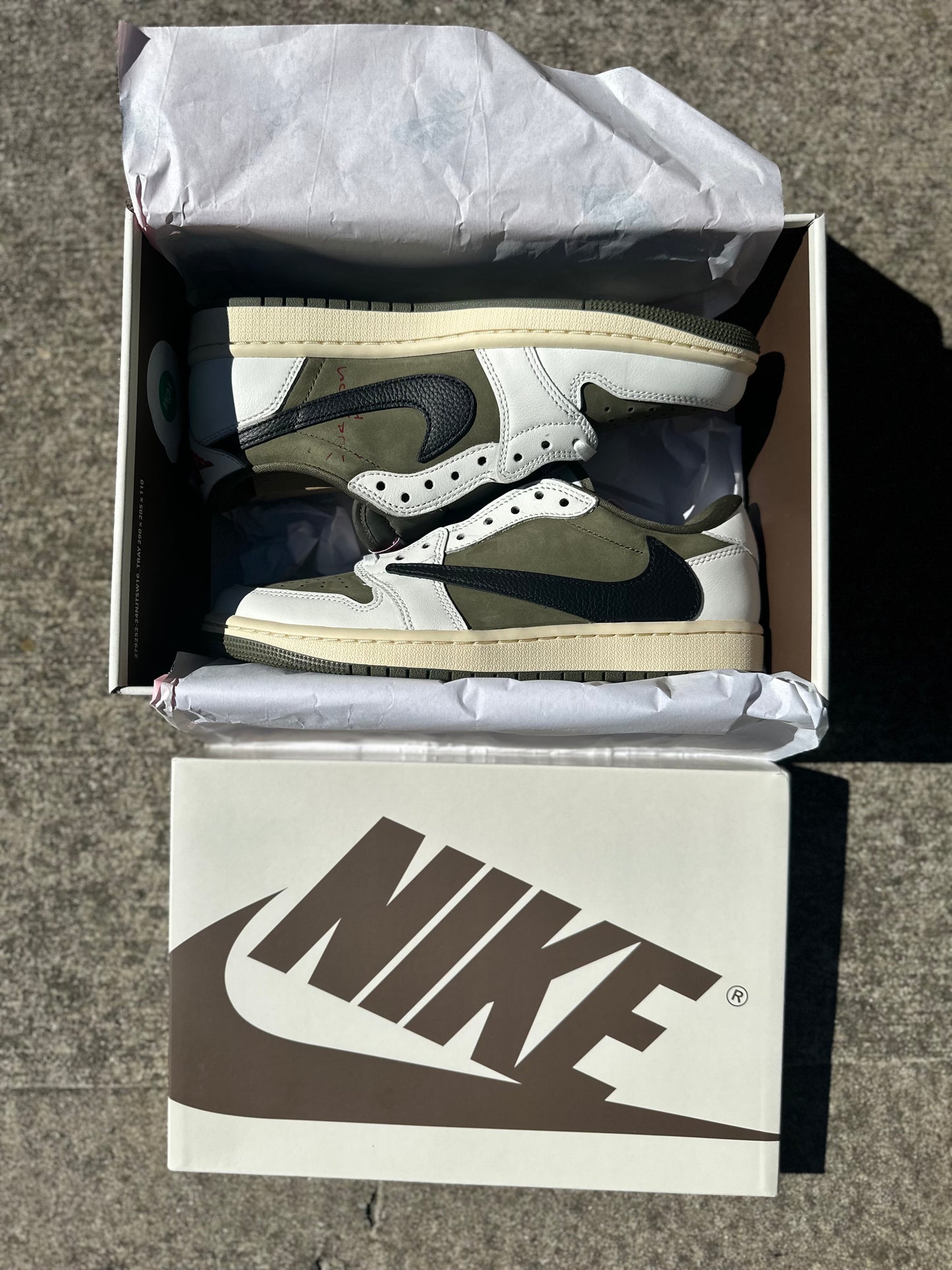 Jordan 1 Retro Low OG SP “Travis Scott Medium Olive”