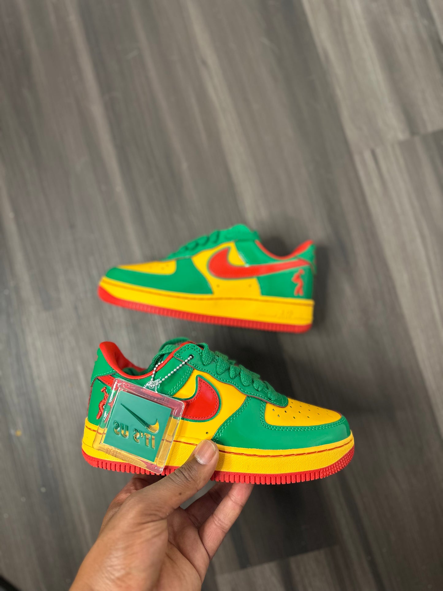 Nike Air Force 1 Low “Lil Yachty Concrete Boys Lucky Green”