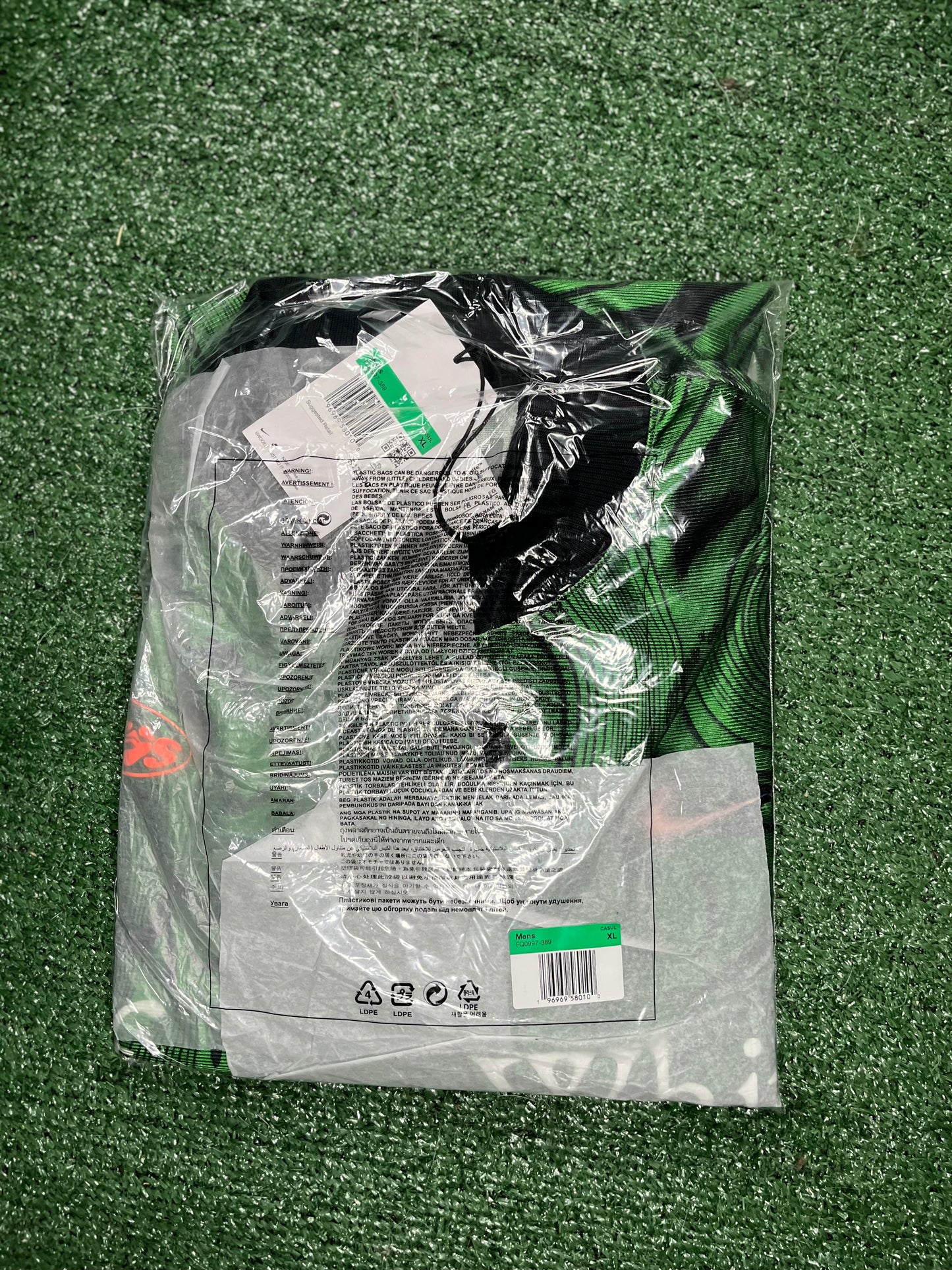 Nike X Off-White Allover Print Jersey 
“Kelly Green”