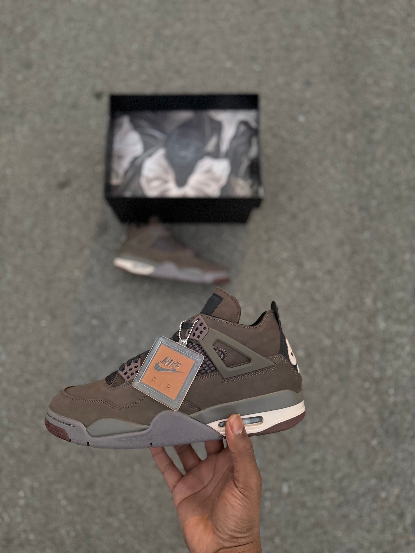 Jordan 4 Retro SP “A Ma Maniere Dark Mocha”