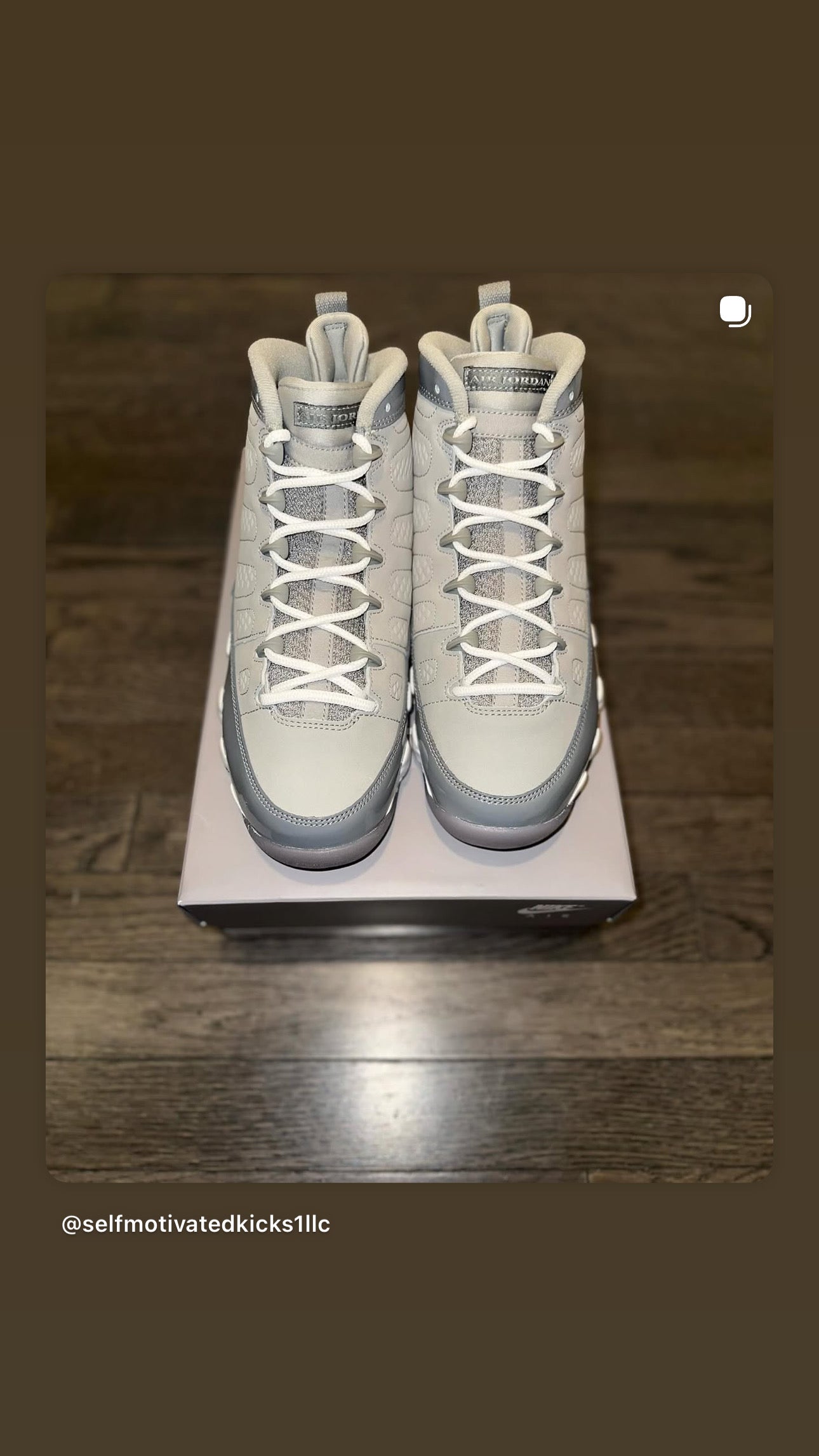 Jordan 9 Retro “Cool Grey”