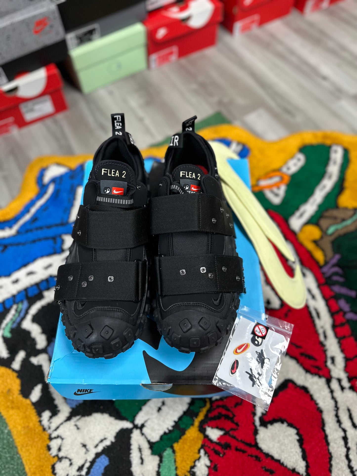 CPFM x Air Flea 2 “Black Alabaster”