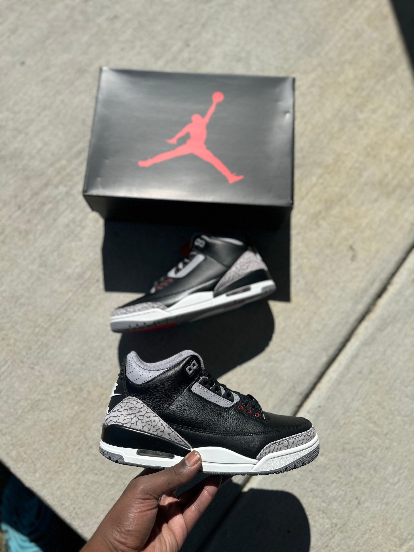 Jordan 3 Retro OG “Black Cement” (2024)