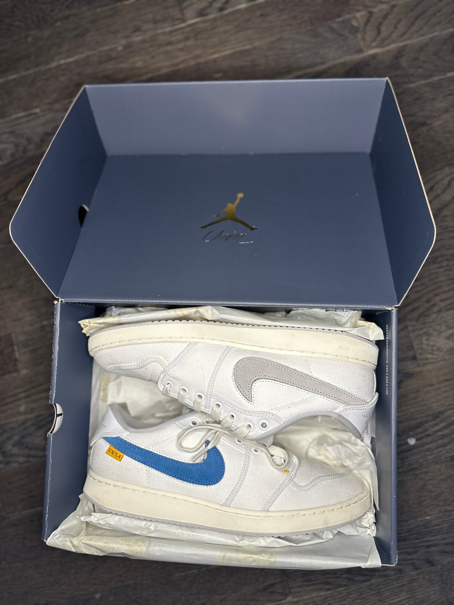 Union LA x Air Jordan 1 KO Low “White Neutral Grey”