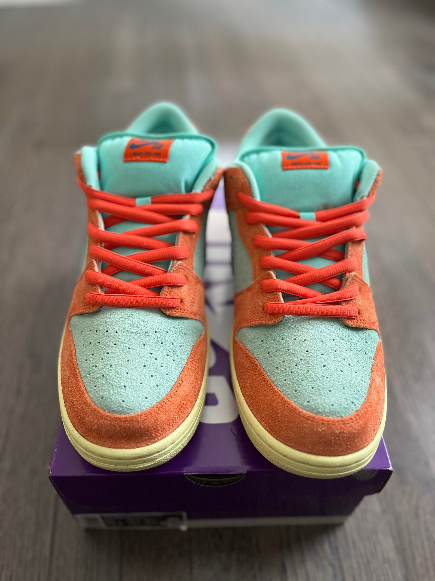 Nike Dunk Low SB “Orange Emerald Rise”